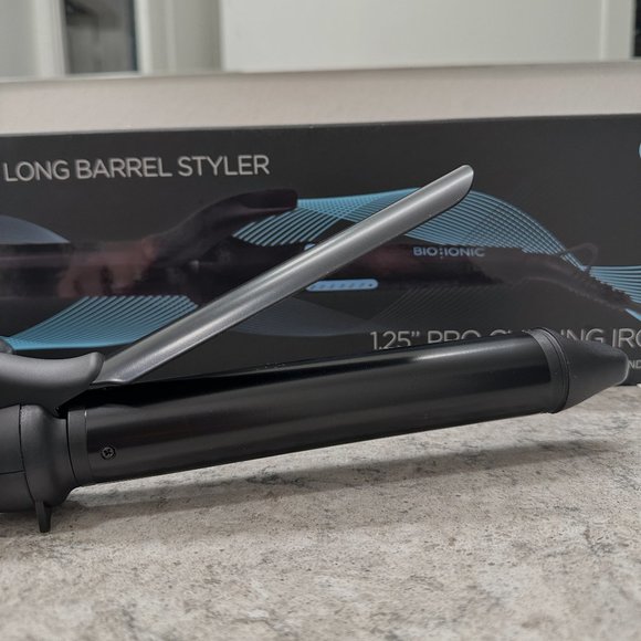 1.25" Bio Ionic Long Barrel Curling Iron - Picture 3 of 4